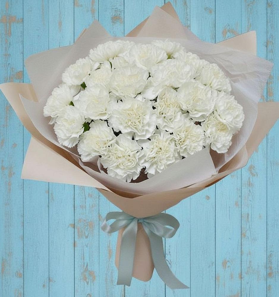 Букет цветов из: Гвоздики в Морозовке