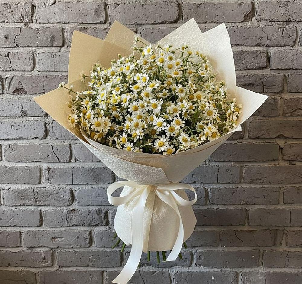 Букет цветов из: Ромашки в Морозовке