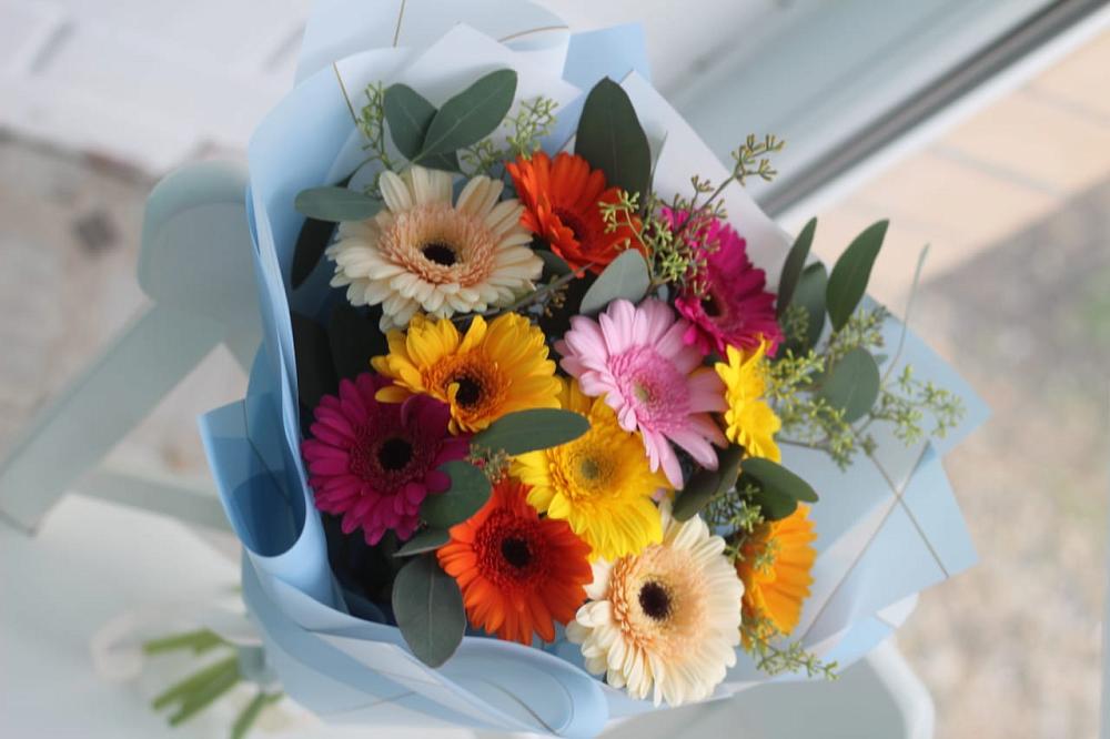 Букет цветов из: Герберы в Морозовке