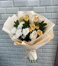 Букет цветов из:  Розы и Хризантемы в Морозовке