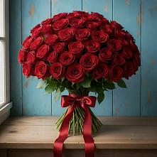 Букет Красные розы Блэк Меджик в Морозовке