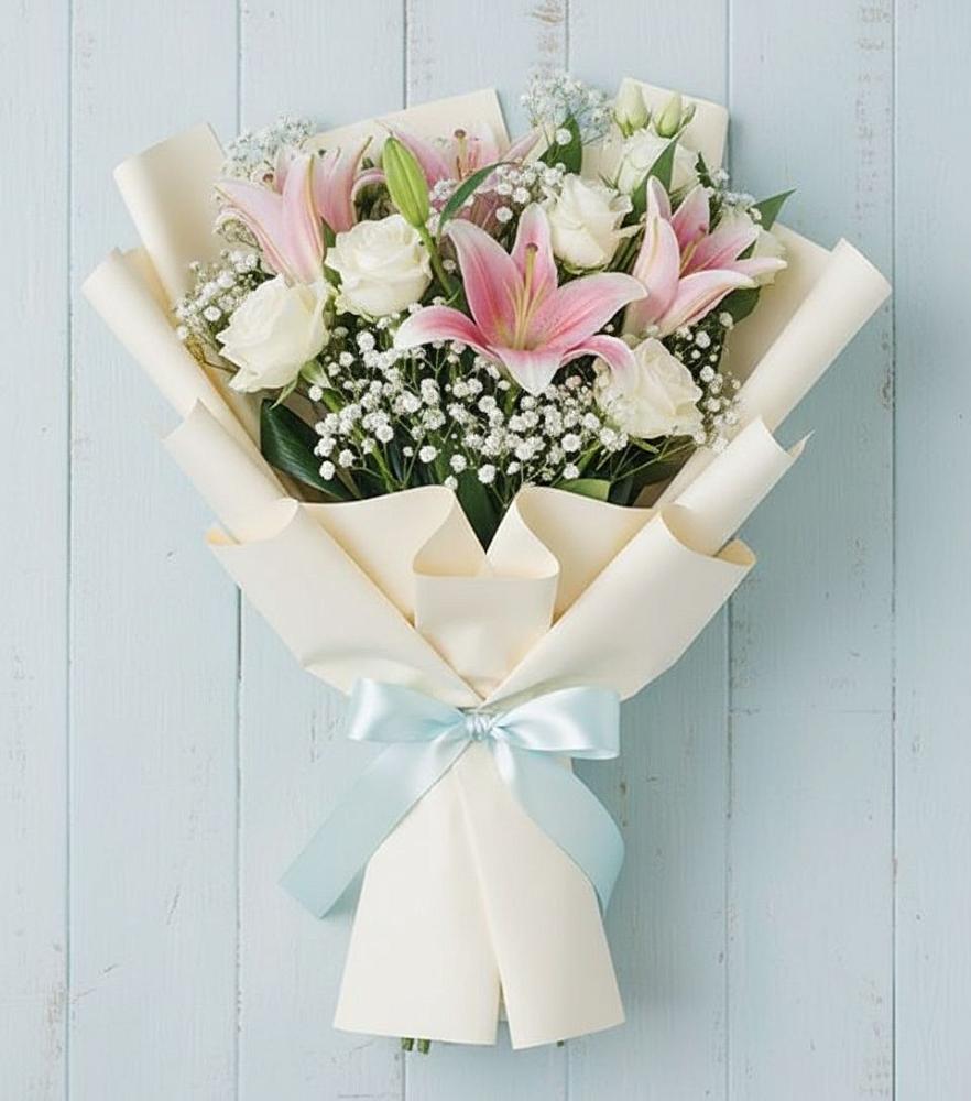 Букет цветов из: Лилии в Морозовке