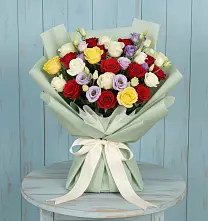 Букет цветов из:  Розы в Морозовке