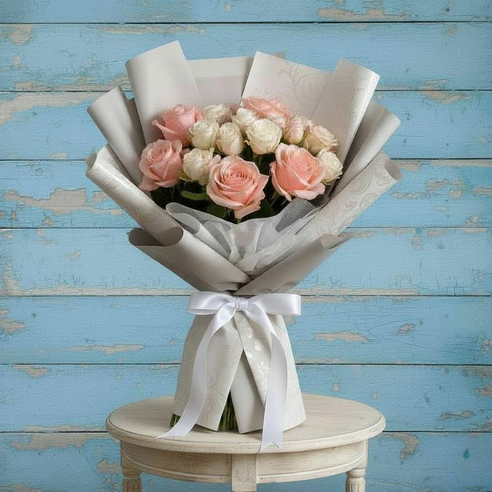 Букет цветов из: Розы в Морозовке