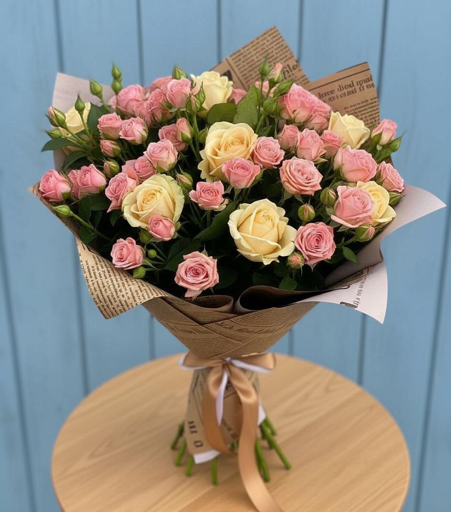 Букет цветов из: Розы в Морозовке