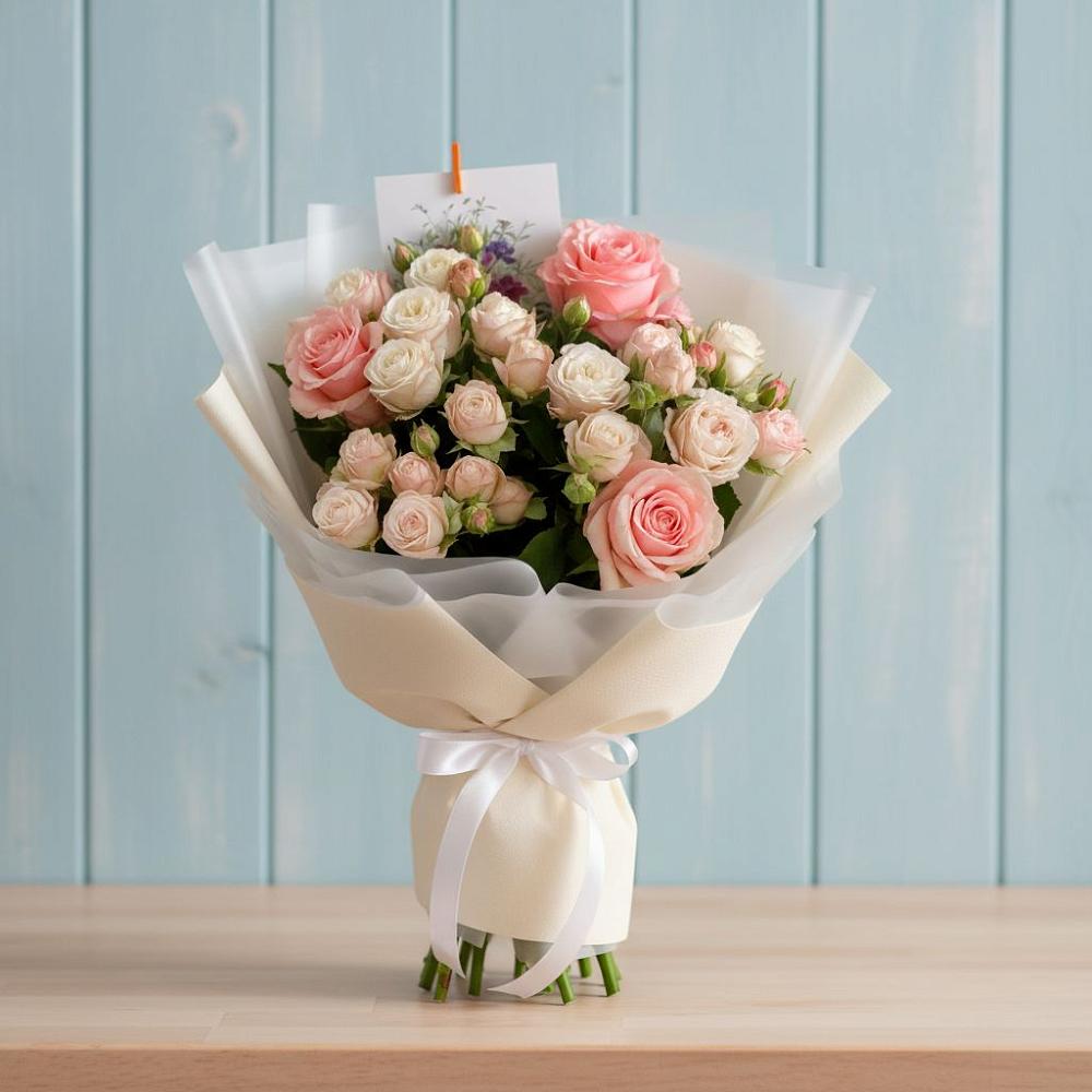 Букет цветов из: Розы в Морозовке