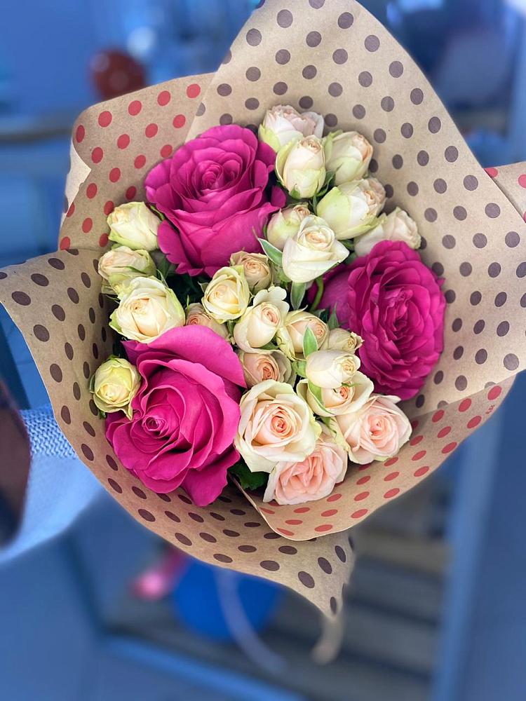 Букет цветов из: Розы в Морозовке