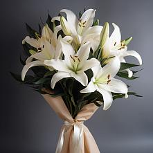 Букет цветов из:  Лилии #REPLACE_PRED# Морозовке