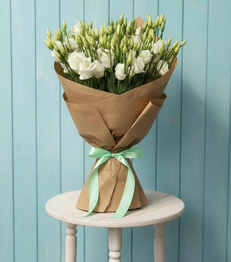 Букет цветов из: Лизиантусы в Морозовке