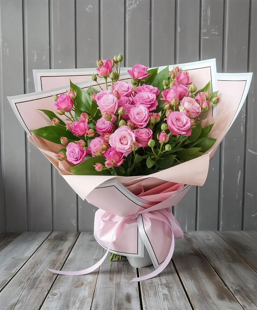Букет Розовый кустик в Морозовке