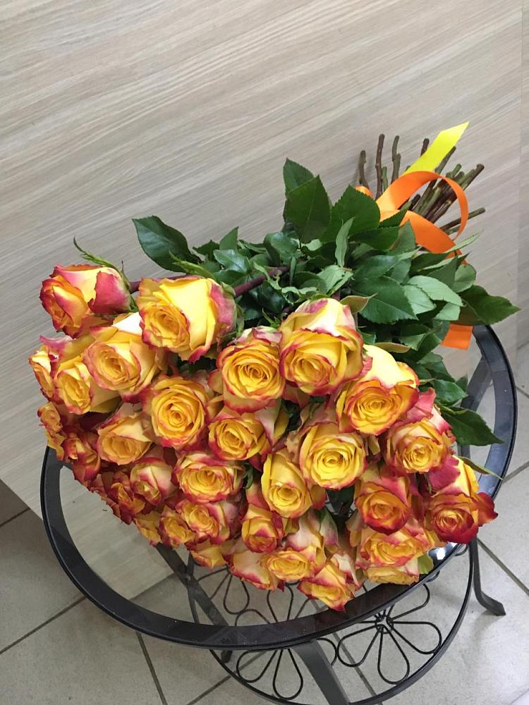 Букет Желтые розы в Морозовке