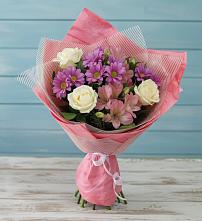 Букет цветов из:  Герберы в Морозовке