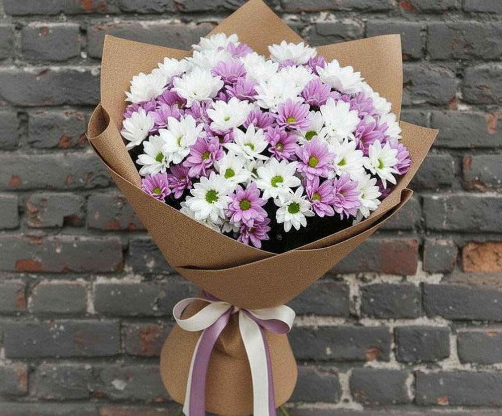 Букет цветов из: Хризантемы в Морозовке