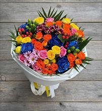 Букет цветов из:  Розы и Хризантемы #REPLACE_PRED# Морозовке