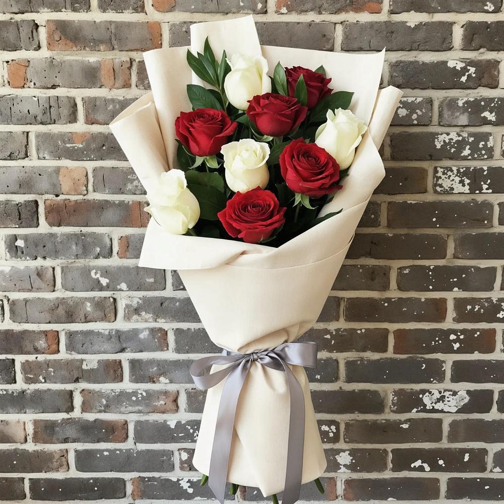 Букет цветов из: Розы в Морозовке