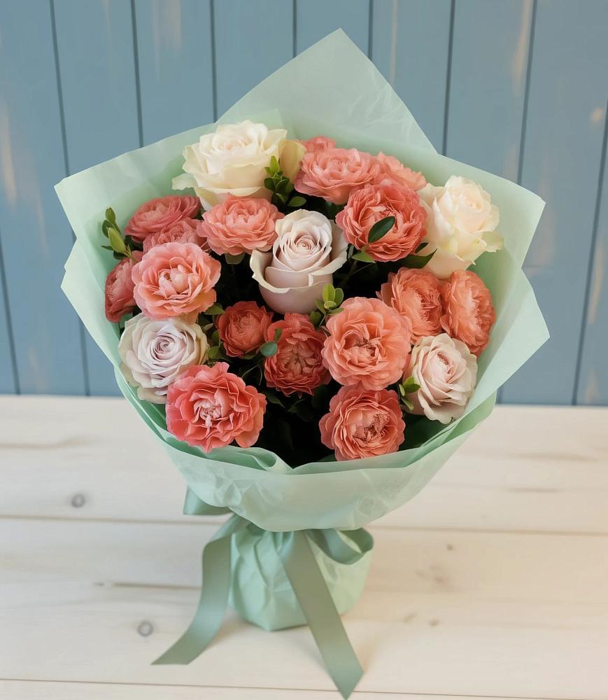 Букет цветов из: Розы в Морозовке