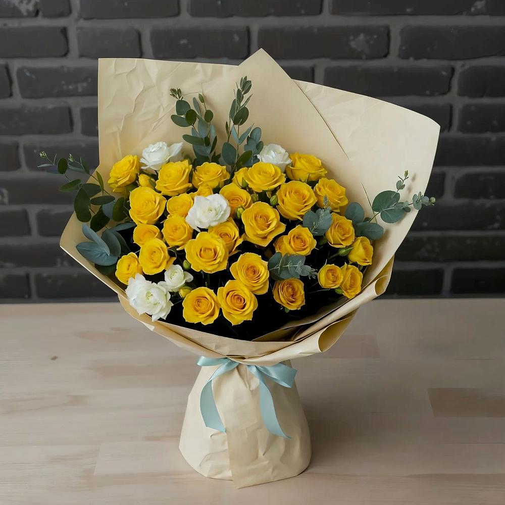 Букет цветов из: Розы в Морозовке