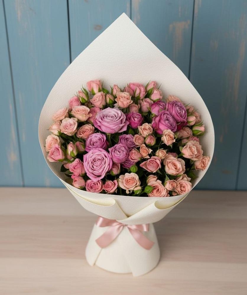 Букет цветов из: Розы в Морозовке