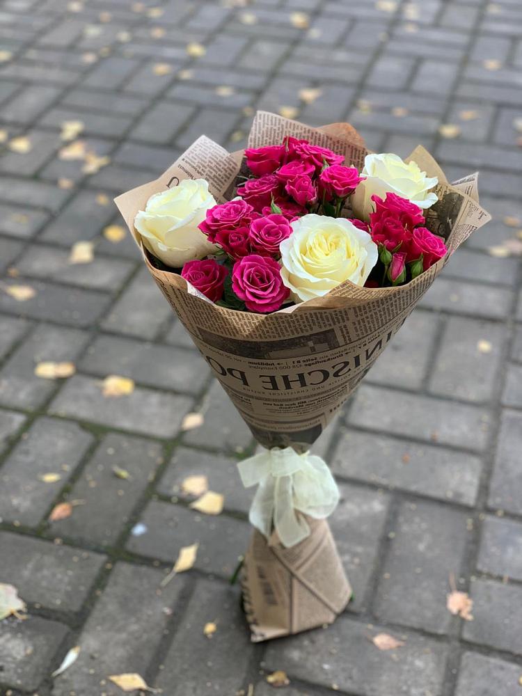 Букет цветов из: Розы в Морозовке