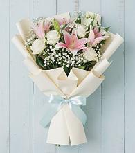 Букет цветов из:  Лилии в Морозовке