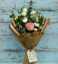 Букет цветов из:  Розы и Лизиантусы #REPLACE_PRED# Морозовке